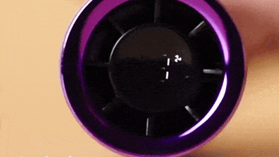 199-speed stepless airflow control dial close-up