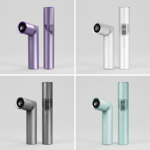 KLIHK mini lipstick handheld fan in Black，white，Green，Pink